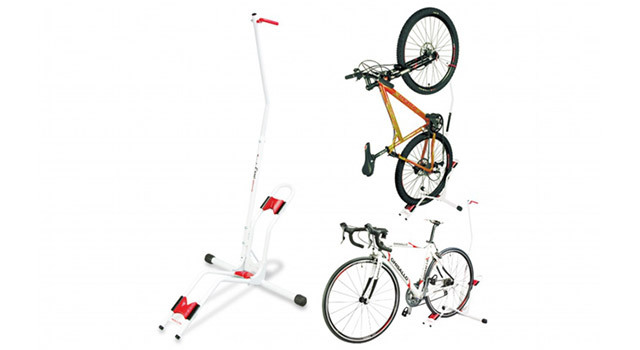自転車、収納