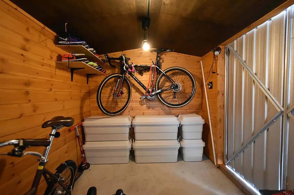 かっこよすぎ おしゃれな物置小屋で作る自転車置き場10選 物置のある暮らし