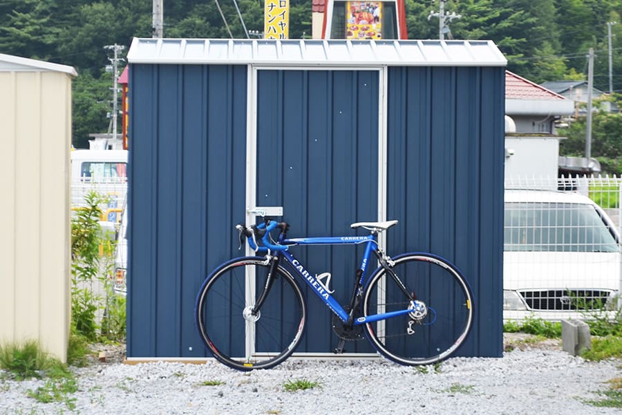 自転車が入る物置